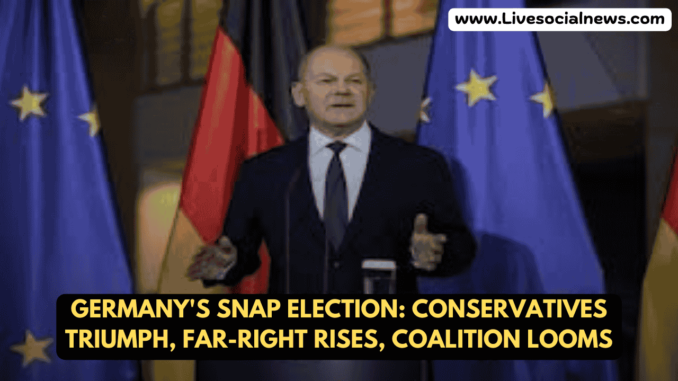 Germany's Snap Election: Conservatives Triumph, Far-Right Rises, Coalition Looms Germany's Snap Election: Conservatives Triumph, Far-Right Rises, Coalition Looms