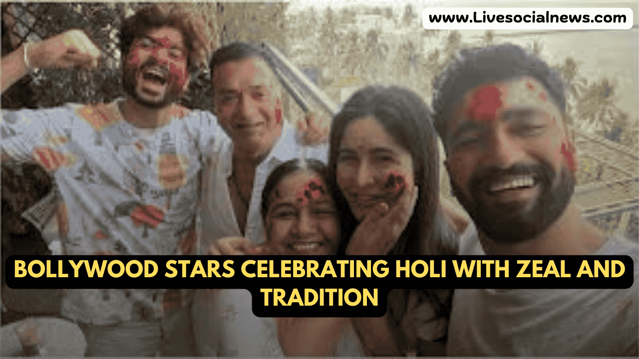 Bollywood Stars Celebrating Holi with Zeal and Tradition