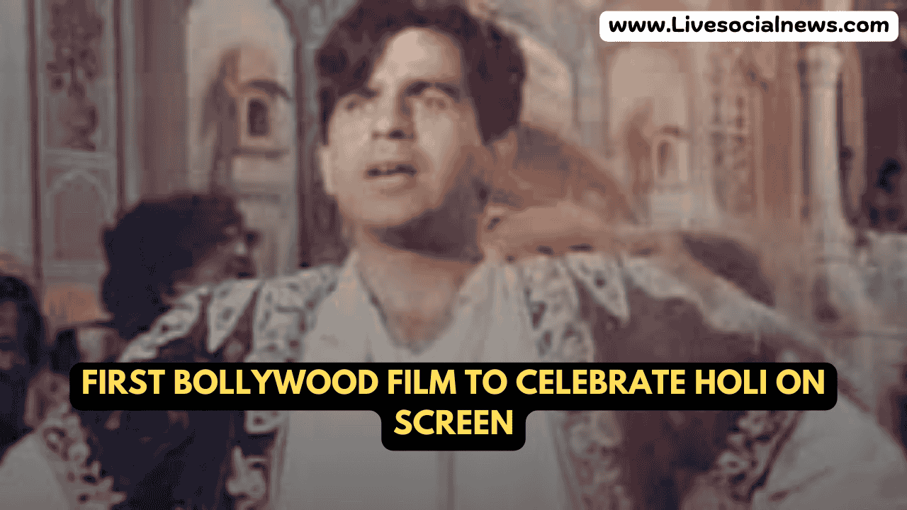 First Bollywood Film to Celebrate Holi on Screen