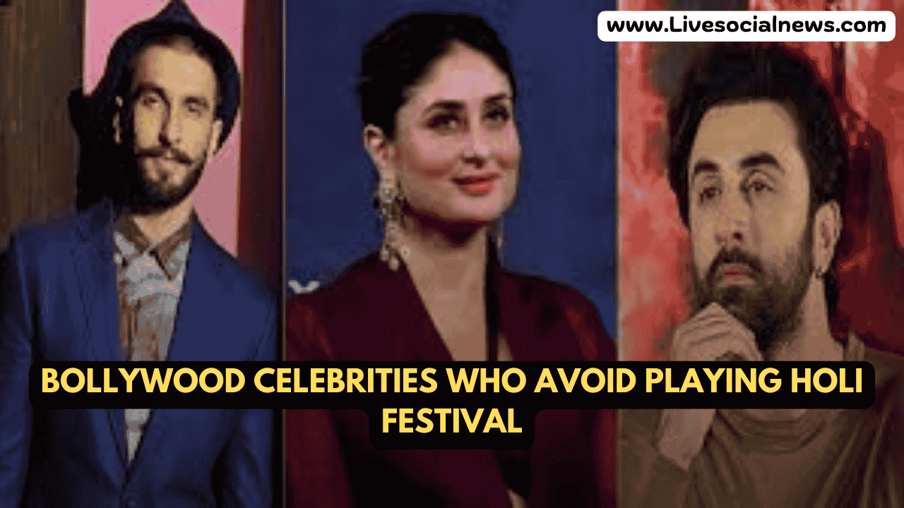 Bollywood Celebrities Who Avoid Playing Holi Festival