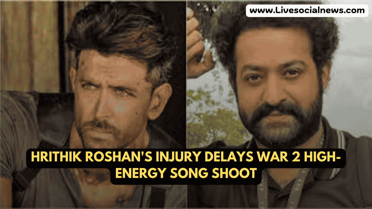Hrithik Roshan's Injury Delays War 2 High-Energy Song Shoot