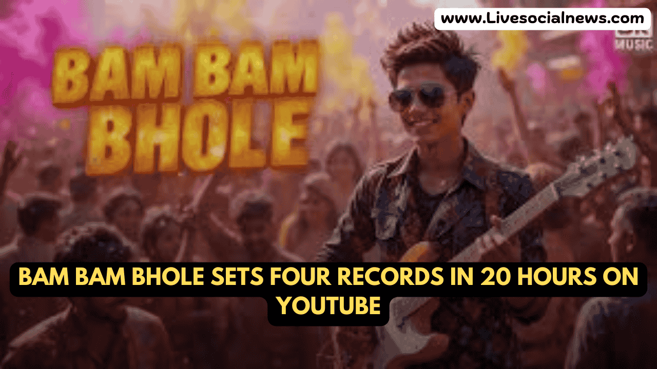 Bam Bam Bhole Sets Four Records in 20 Hours on YouTube