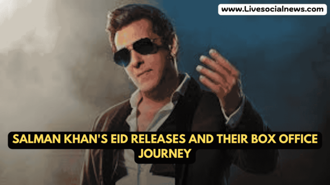 Salman Khan's Eid Releases and Their Box Office Journey Salman Khan's Eid Releases and Their Box Office Journey