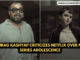Anurag Kashyap Criticizes Netflix Over New Series Adolescence