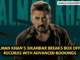 Salman Khan's Sikandar Breaks Box Office Records with Advanced Bookings