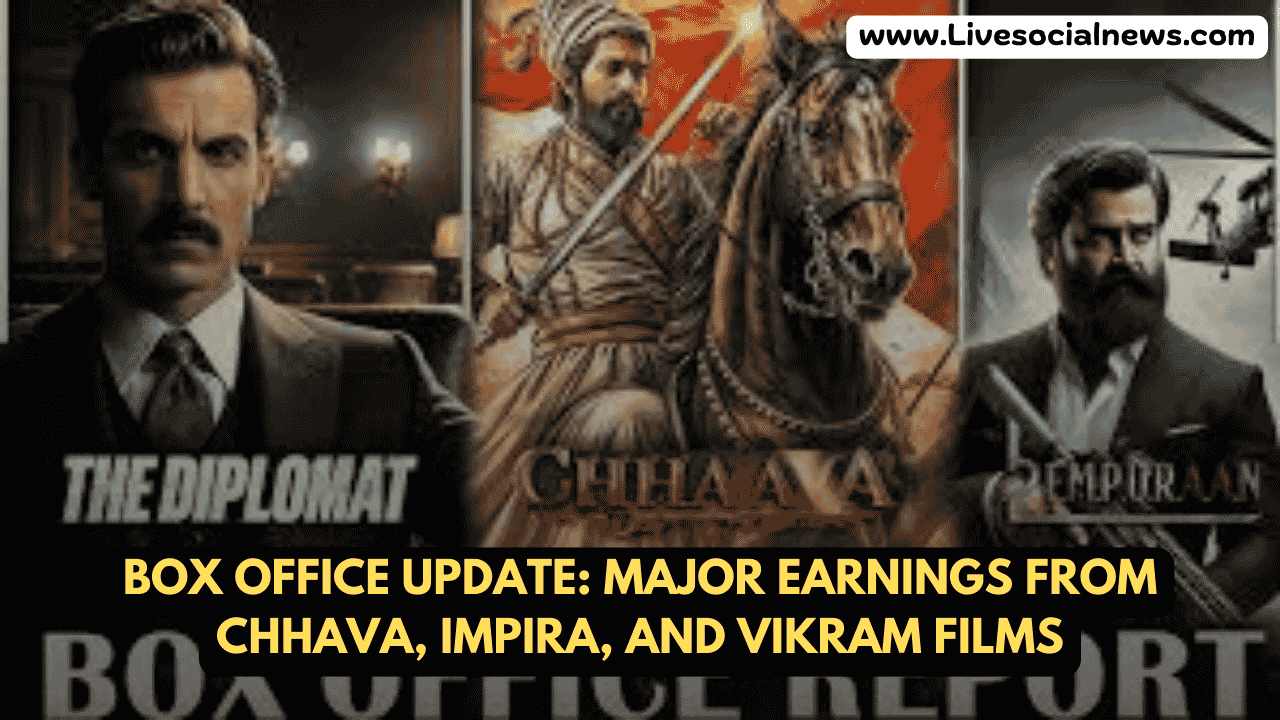 Box Office Update: Major Earnings from Chhava, Impira, and Vikram Films
