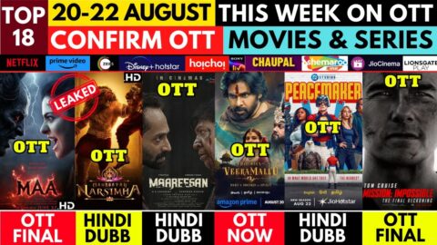 New on OTT This Week: Movies Leaked, Netflix, and Amazon Prime Updates